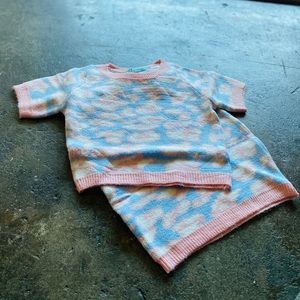 Cotton Candy Puff Skirt Set